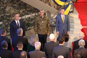 Kosova ordusunun kurulması dolayısıyla devlet töreni 