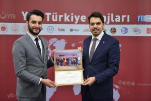  “YTB Türkiye Stajları” Katılımcıları Sertifikalarını Aldı...
