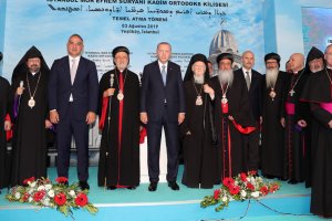 Cumhurbaşkanı Erdoğan Mor Efrem Süryani Kilisesi'nin temelini attı