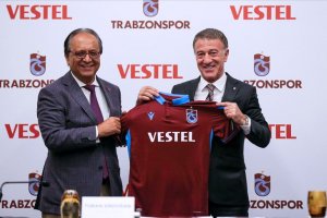 Trabzonspor'un forma sponsoru Vestel oldu