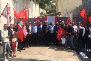 Lübnan'daki Türkmenlerden Türkiye'ye destek