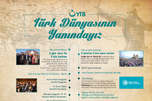 YTB 2019'da Türk dünyasında onlarca proje yürüttü 
