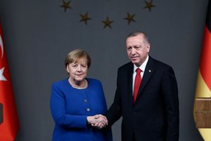Cumhurbaşkanı Erdoğan, Almanya Başbakanı Merkel ile telefonda görüştü