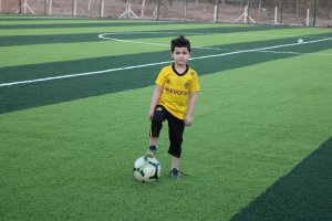 TİKA, Irak'ın Telafer ilçesinde uluslararası standartlarına uygun bir futbol sahası yaptı