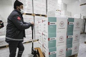 Yerli aşı TURKOVAC Ankara'ya ulaştı