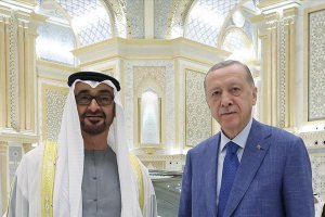 Cumhurbaşkanı Erdoğan, BAE Devlet Başkanı Al Nahyan ile görüştü 