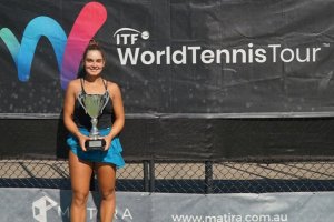 Avustralya'da düzenlenen W15 Caloundra Turnuvası'nda Melisa, şampiyon oldu