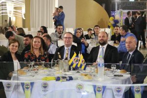 Gümülcin'de Fenerbahçeliler Derneğinin açılış gecesi yoğun ilgi