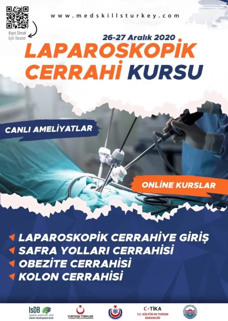 YTB’den Orta Asya Ülkelerine Yönelik Laparoskopik Cerrahi Kursu verildi