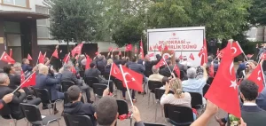 15 Temmuz menfur darbe girişiminin dördüncü yıldönümü münasebetiyle Köln ve