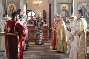 EDİRNE Edirne'deki Sveti Georgi Kilisesi'nde, Noel ayini düzenlendi Kıyık semtindeki