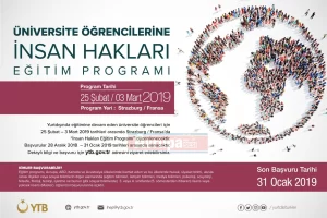 ANKARA YTB BAŞKANI EREN’DEN ÜNİVERSİTELİLERE “İNSAN HAKLARI” ÇAĞRISI Yurtdışı Türkler