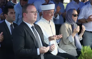 Batı Trakyalı Türk azınlığın ileri gelenlerinden eski İskeçe Seçilmiş Müftüsü