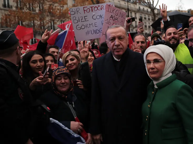 Cumhurbaşkanı Erdoğan Fransa’da