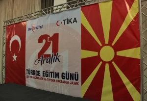 ÜSKÜP Makedonya'da Türkçe Eğitim Bayramı   Başkent Üsküp'te bayram dolayısıyla