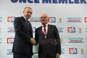 Başkan Recep Tayyip Erdoğan AK Parti Trabzon Aday Tanıtım Toplantısı'nda,