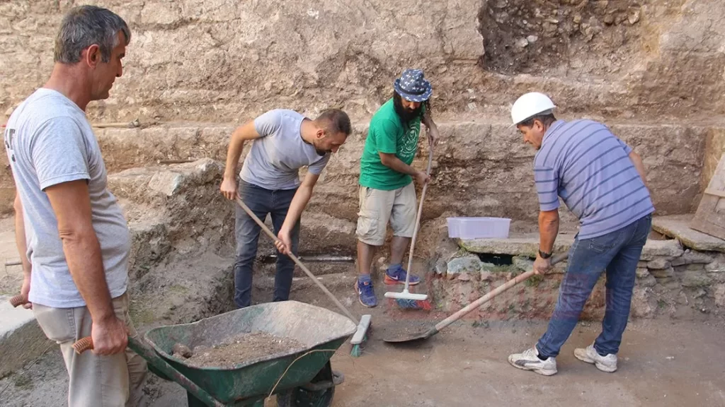 1500 yıllık kilise kalıntılarına ulaşıldı