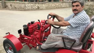 Mersin'de, bağ ve bahçeye giderken kullanmak için "pat pat" diye