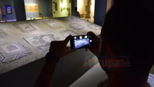 Gaziantep'te bulunan, dünyanın en büyük mozaik müzelerinden Zeugma Mozaik Müzesi,