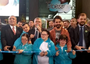 Üsküdar Belediyesinin sosyal sorumluluk projesi olan Tebessüm Kahvesi'nin ilki 2017