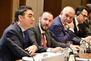 MAKEDONYA   Türkiye Mezunları Derneği bugün Üsküp’teki Double Tree by