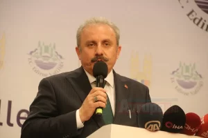 EDİRNE     TBMM Başkanı Mustafa Şentop: "15 Temmuz'da halk