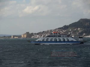 ÇANAKKALE   Geyikli-Bozcaada feribot seferlerinden bazıları ile Kabatepe-Gökçeada feribot seferlerinin
