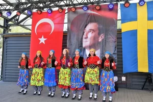   İsveç'in başkenti Stockholm'de 23 Nisan Ulusal Egemenlik ve Çocuk
