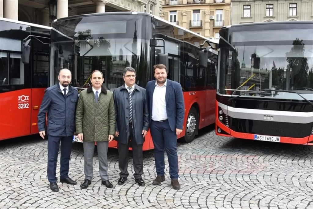 Türk otobüsleri Belgrad yollarında