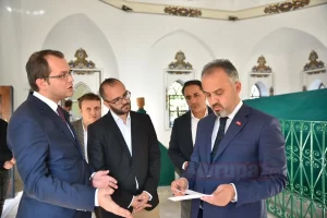 Bursa Büyükşehir Belediyesi tarafından restorasyonu tamamlanma aşamasına gelen Yıldırım Bayezid
