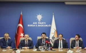 "Bursa'ya 3 değişik noktada park, yeşil alan düzenlemesi, spor yapılacak