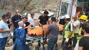 Artvin'in Yusufeli ilçesinde, sel sularına kapılarak kaybolan 3 kişinin cansız