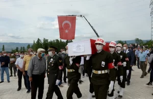 Hakkari'nin Çukurca ilçesinde PKK'lı teröristlerle çıkan çatışmada şehit düşen Piyade