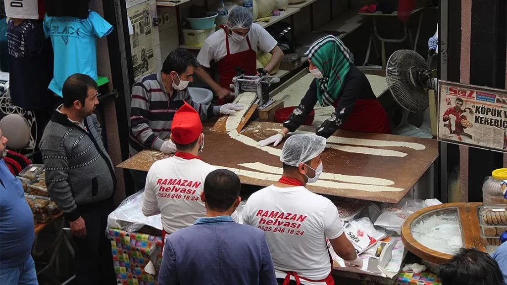 Hatay'ın ramazana özel tatlısı 'küncülü'