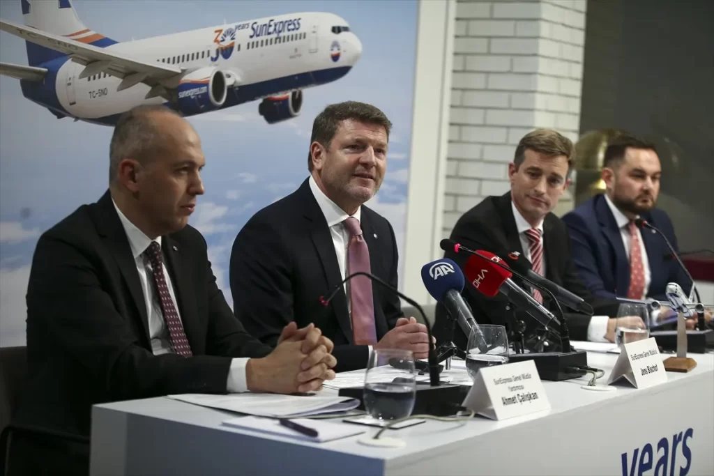 SunExpress geçen yılı rekorla kapattı