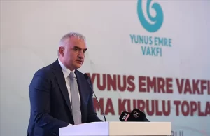 Kültür ve Turizm Bakanı Mehmet Nuri Ersoy, "Yunus Emre Yılı"