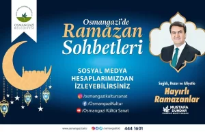 Osmangazi Belediyesi’nin geleneksel hale getirdiği Ramazan ayı etkinlikleri, pandemi nedeniyle