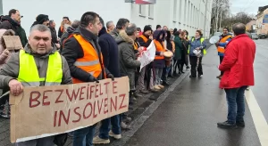  Almanya'nın Solingen kentinde iflas kararı alan Borbet isimli jant