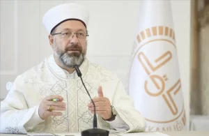 Diyanet İşleri Başkanı Erbaş, "Barış ve huzurun hakim kılınması için