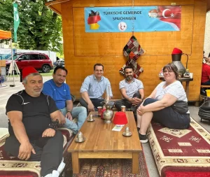 Baden-Württemberg eyaleti Spaichingen kentinde düzenlenen ‘Şehir Festivali’ renkli, bilgilendirici ve