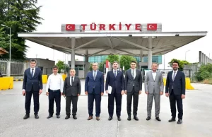 Yurtdışı Türkler ve Akraba Topluluklar (YTB) Başkanı Abdullah Eren, Kapıkule