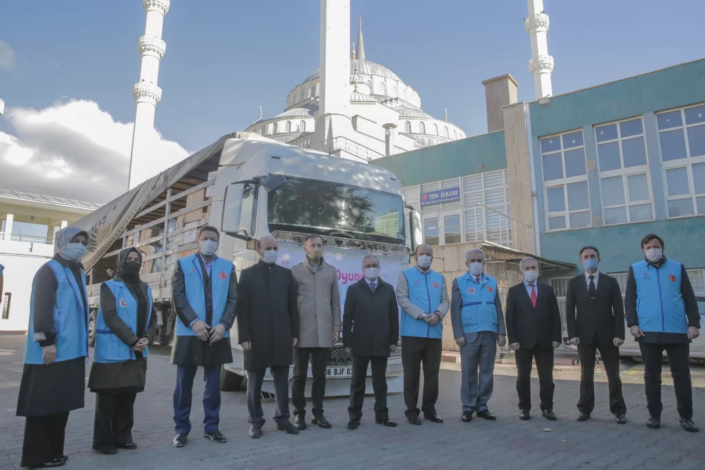 Türkiye Diyanet Vakfı Suriye’de çocuklara umut olacak