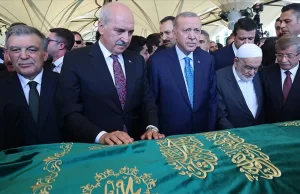 Cumhurbaşkanı Recep Tayyip Erdoğan, Saadet Partisi Kurucu Genel Başkanı Recai