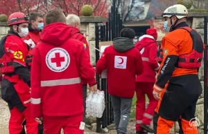 Türk Kızılay ekipleri, Bosna Hersek'in başkenti Saraybosna'da iki gündür etkili
