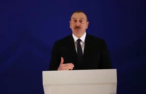 Azerbaycan Cumhurbaşkanı Aliyev, "Gelişmiş ülkeler dünya nüfusunun yüzde 14'ünü oluşturuyor.