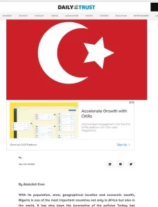 Yurtdışı Türkler ve Akraba Topluluklar Başkanı (YTB) Abdullah Eren’in Cumhurbaşkanı