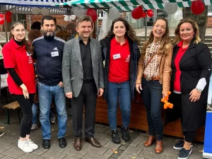 Almanya’nın Gladbeck kentinde düzenlenen ‘Dünya Çocuk Günü’ (Weltkindertag), renkli görüntülere