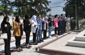 DEB Partisi Genel Başkanı Çiğdem Asafoğlu, Genel Başkan Yardımcısı Refika