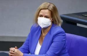 Almanya İçişleri Bakanı Nancy Faeser, ülkede demokrasi ve çoğulcu toplum