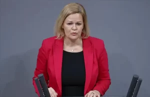 Almanya İçişleri Bakanı Nancy Faeser, "İslam, elbette Almanya'ya aittir. Almanya'da